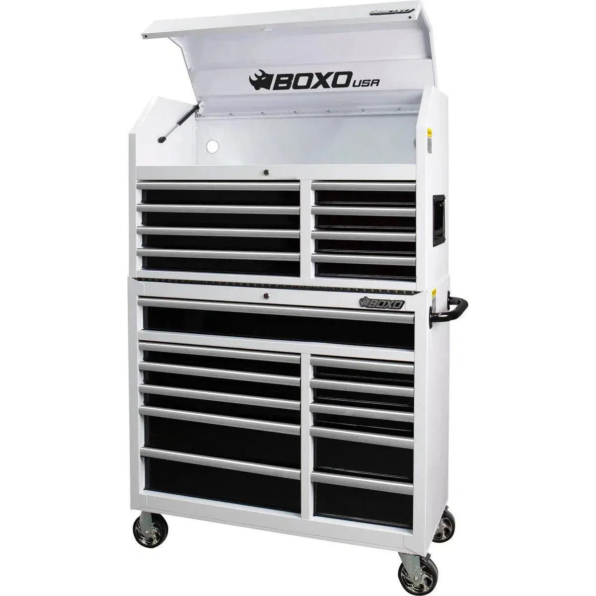 BoxoUSA Tech Series 41" 19-Drawer Rolling Tool Box