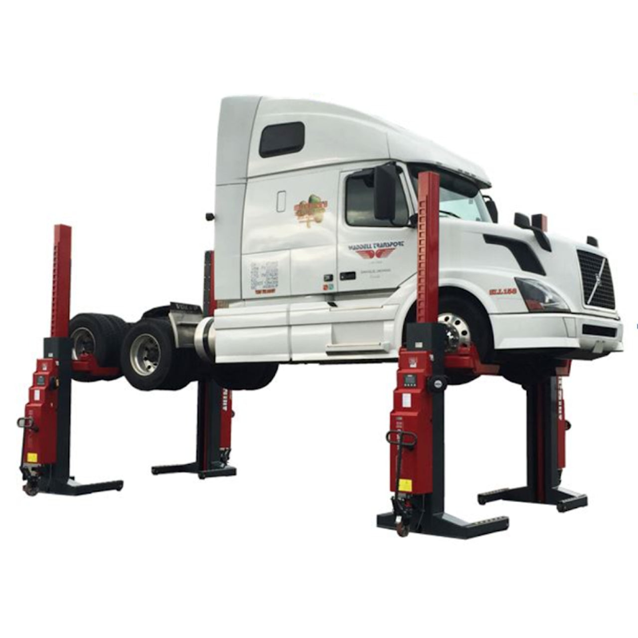 Omer MCO14.5 Mobile Column Lift β 14,500lb Capacity Each β ALI Certified
