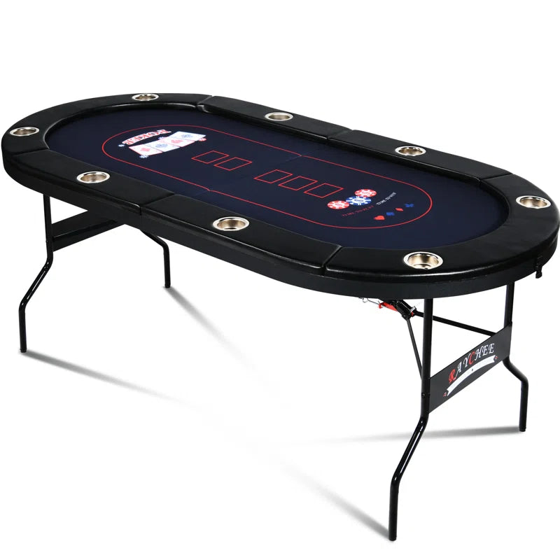 Player Foldable Poker Table 71'' Player Foldable Poker Table