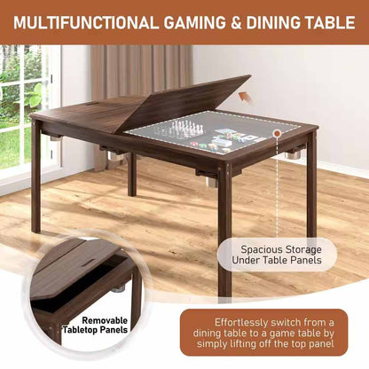 Wood Poker Table