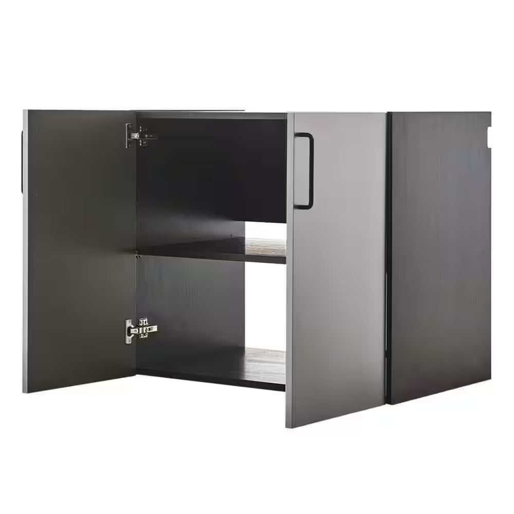 Asti Wood Wall Mounted Garage Cabinet