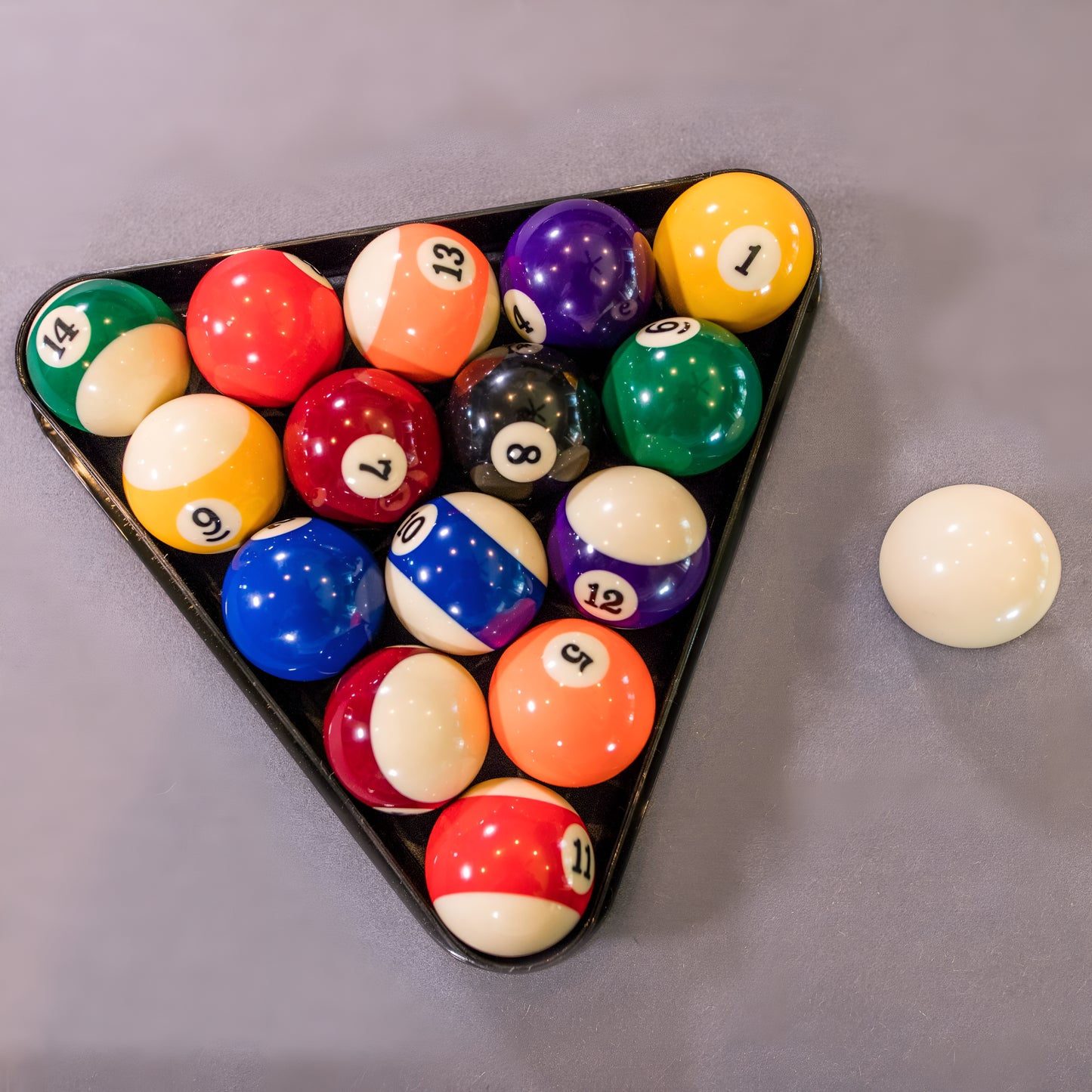 Dakota Slatron 8 Ft. Pool Table with Ball Return System