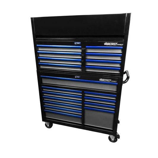 BoxoUSA Pro Series 45" 19-Drawer Rolling Tool Box