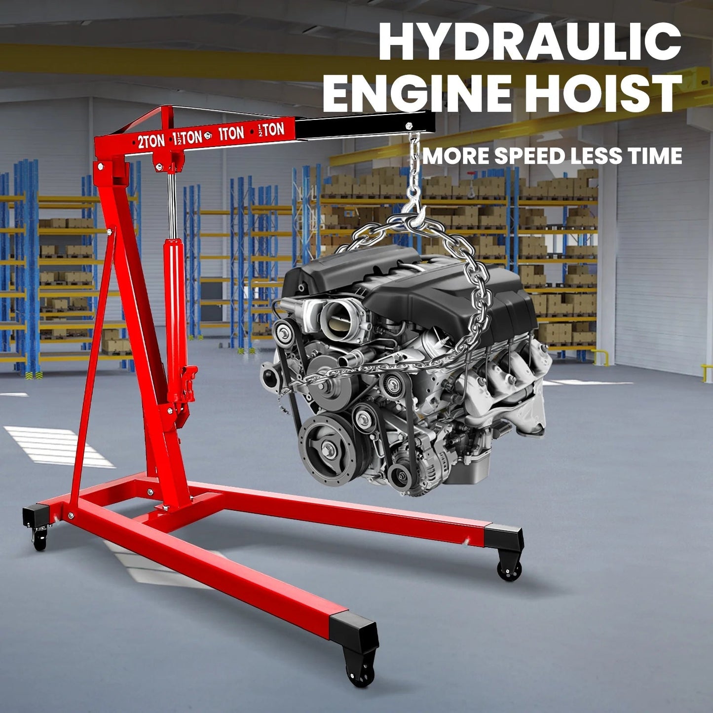 Hydraulic Engine Hoist