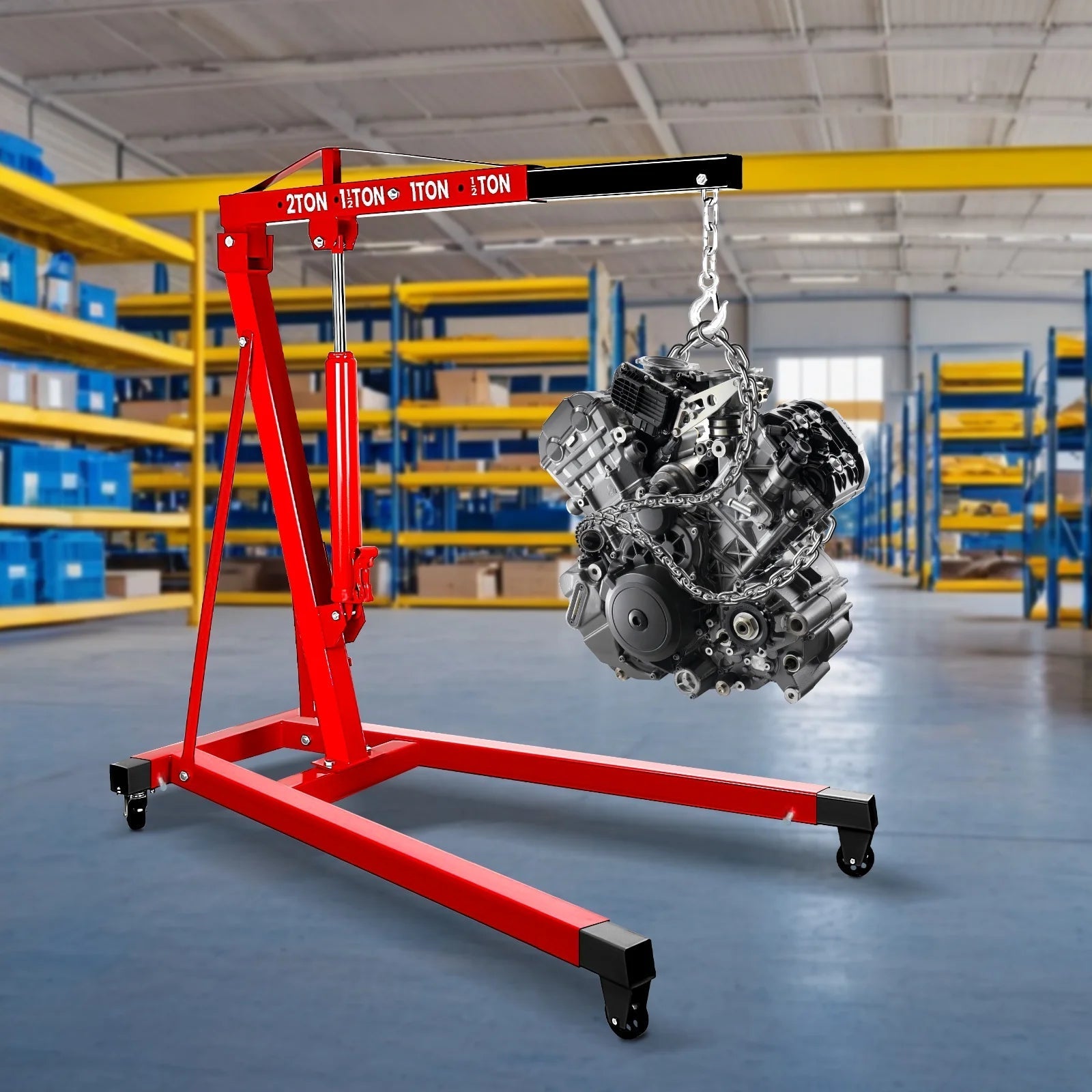 Hydraulic Engine Hoist