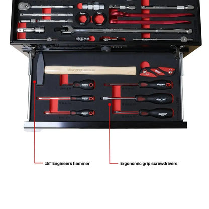 BoxoUSA 3-Drawer MotoBox – 103-Piece Motorcycle Tool Set