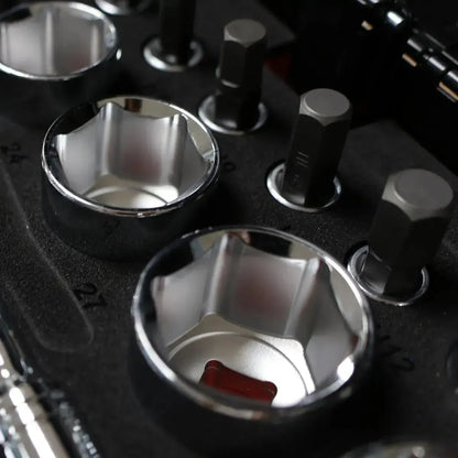 BoxoUSA 3-Drawer MotoBox – 103-Piece Motorcycle Tool Set