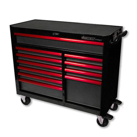 BoxoUSA Pro Series 45" 11-Drawer Bottom Roll Tool Cabinet