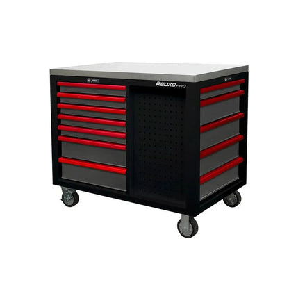 BoxoUSA Pro Series 45" 12-Drawer Workstation Tool Box – Customizable