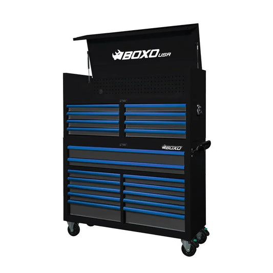 BoxoUSA Pro Series 53" 20-Drawer Rolling Tool Box