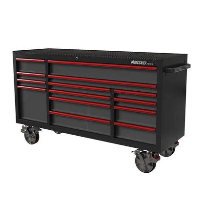 BoxoUSA Pro Series 72" 14-Drawer Rolling Tool Box