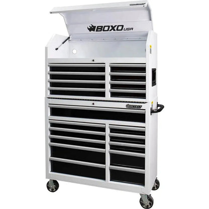 BoxoUSA Tech Series 41" 19-Drawer Rolling Tool Box