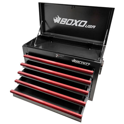 BoxoUSA 26" 5-Drawer Hand Carry Tool Box
