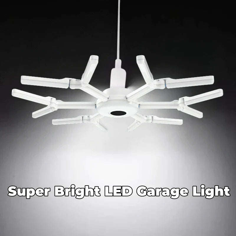 DecorBites™ Deformable LED Garage Lights 80W/100W/120W Ceiling Industrial E27 Bulb