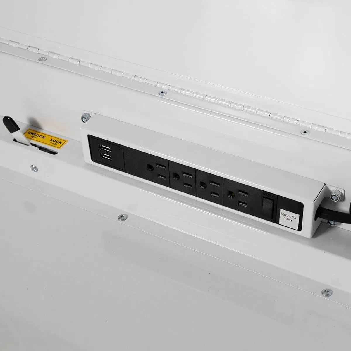 BoxoUSA Pro Series Loaded 35" 5-Drawer Flip-Top Service Cart Tool Box