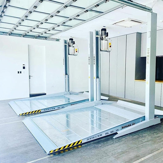 Omer BiPark 30 Double Car Stacker – Space-Saving Vehicle Lift