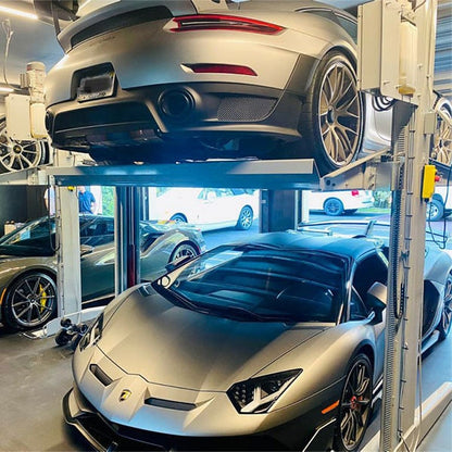 Omer BiPark 30 Double Car Stacker – Space-Saving Vehicle Lift