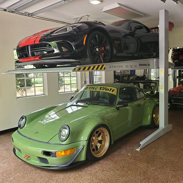 Omer BiPark 30 Double Car Stacker – Space-Saving Vehicle Lift