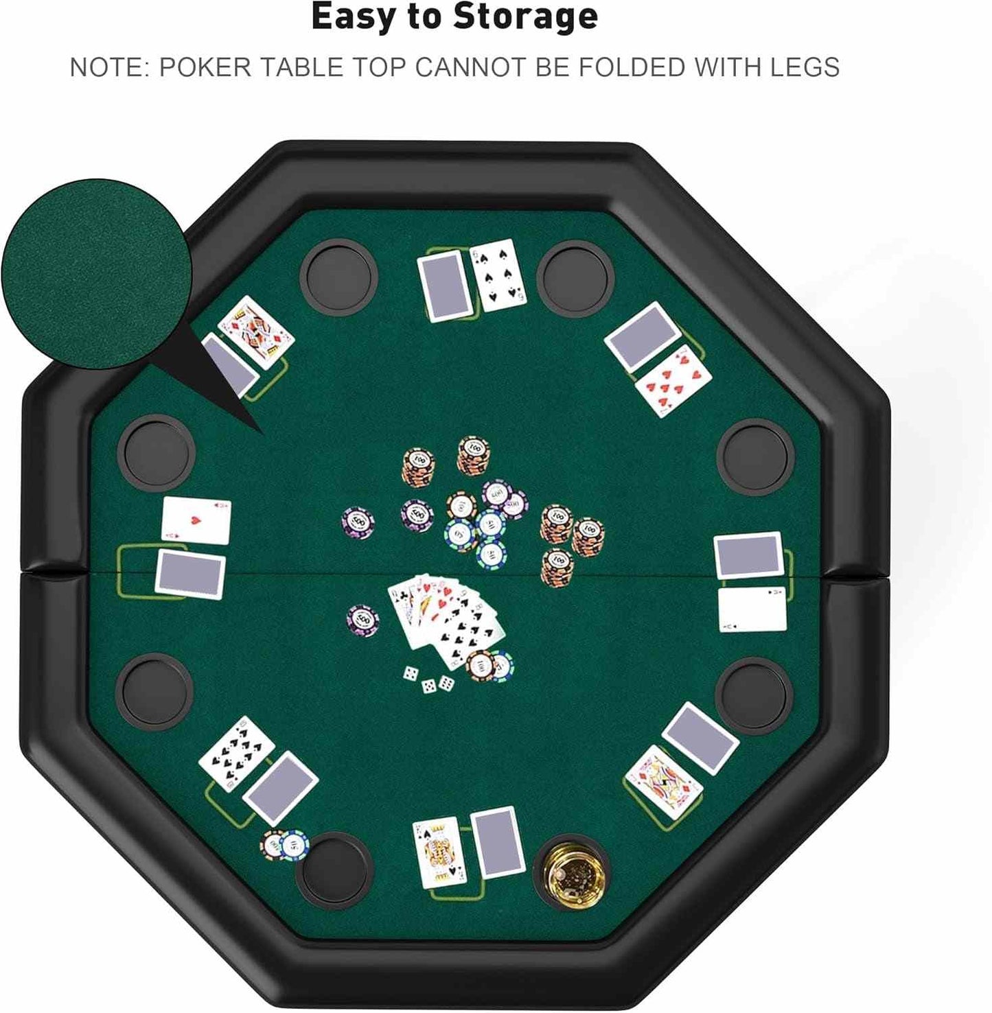 Foldable Poker Table