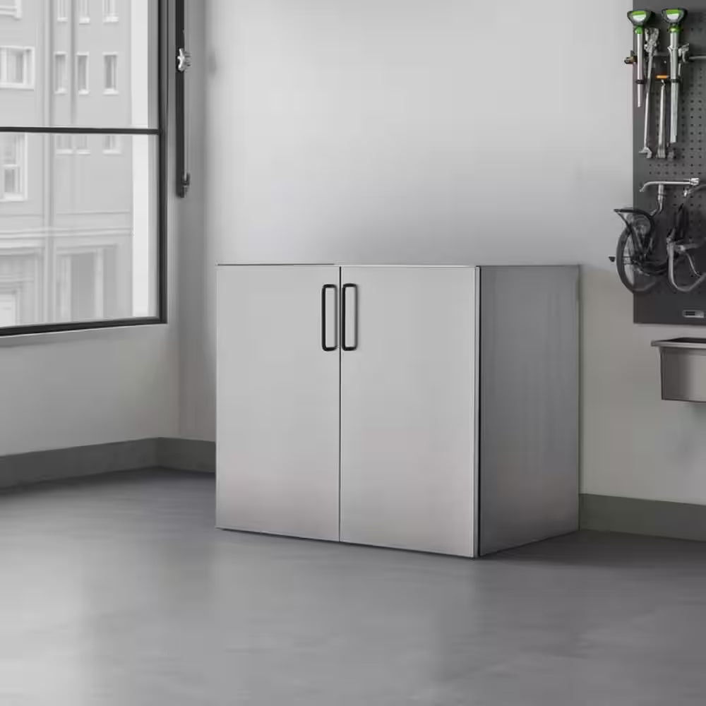 Asti Wood Wall Mounted Garage Cabinet