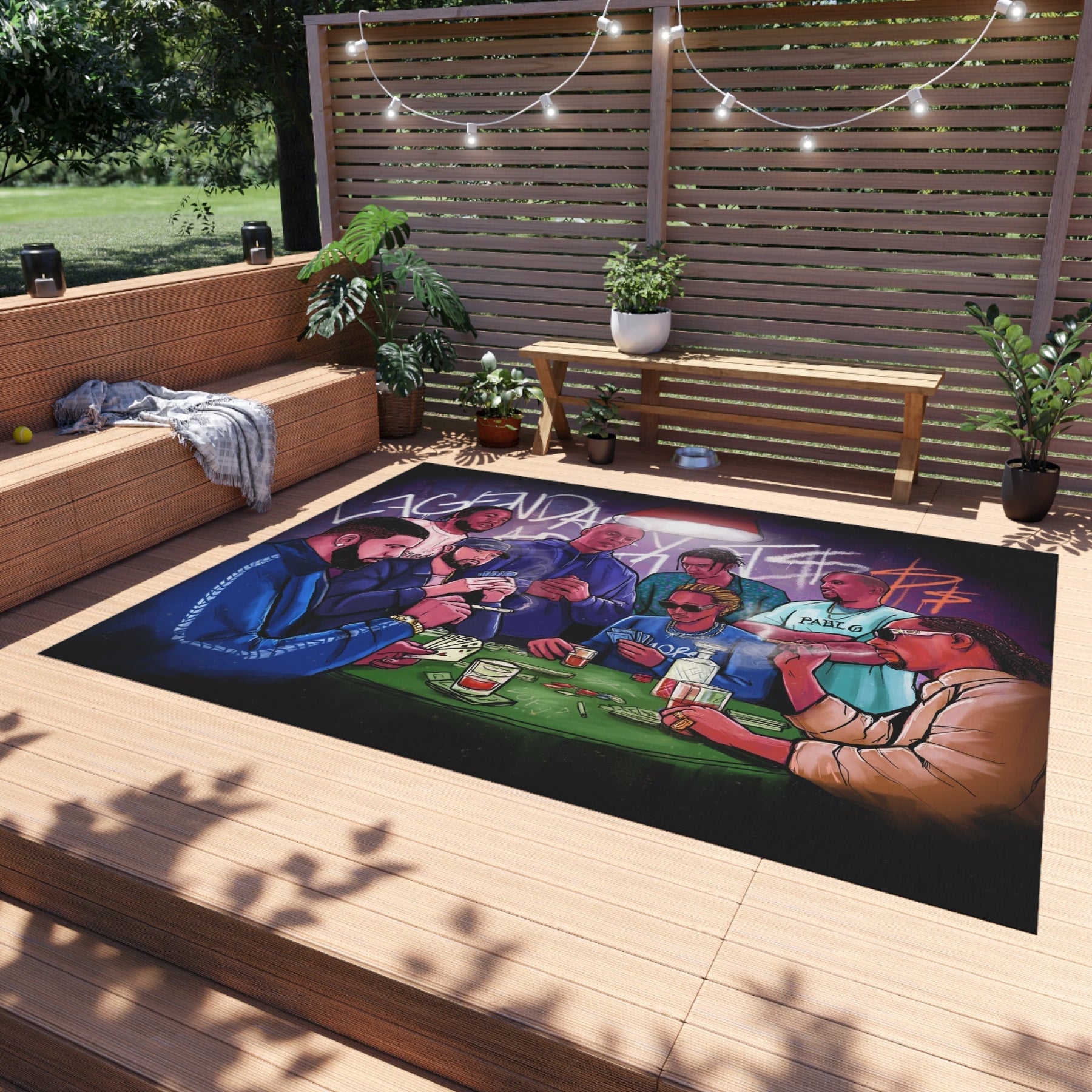 Hip Rugs hip hop artists rug Legendary Hip-Hop Artists Rug - Bold Pop – Garage ...
