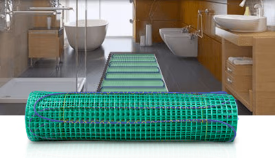 WarmlyYours TempZone™ Easy Mat – 120V, 2' x 10', 20 Sq. Ft.